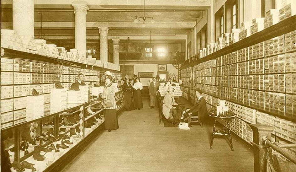 Inside Vooght Brothers Store, North Sydney